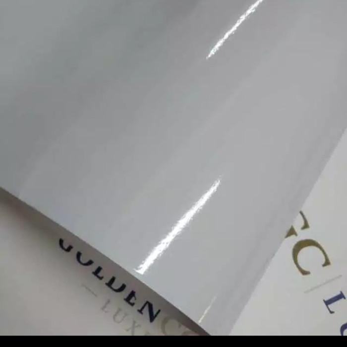 

Kertas / Kertas Stiker Vinyl Inkjet Transparant Ukuran A4 Isi 10 Lembar