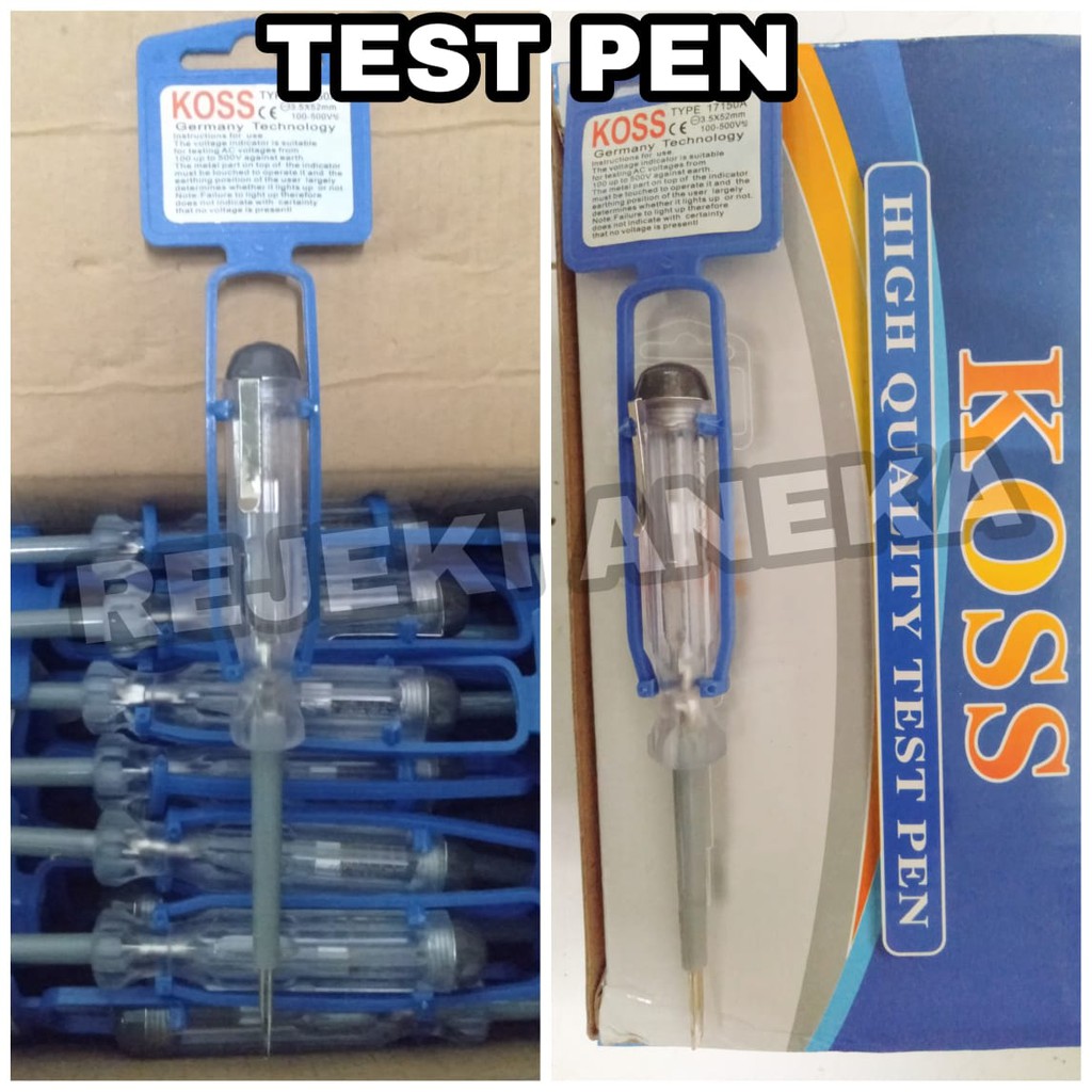 

TEST PEN KOSS / PER 1 PCS