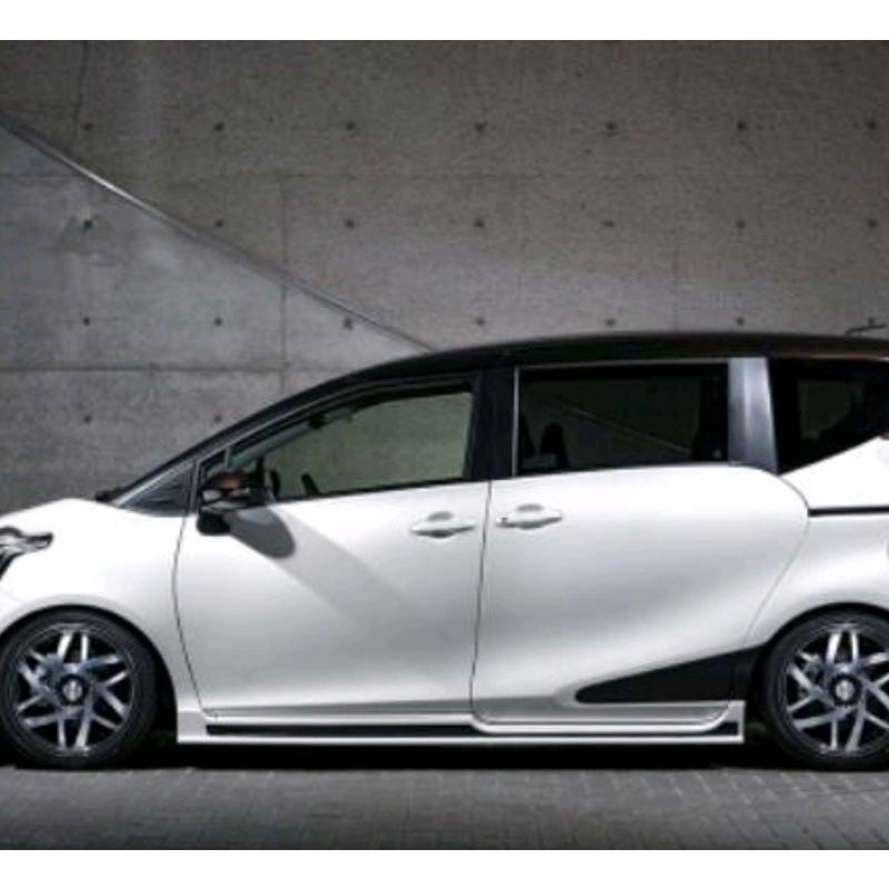 Bodykit toyota sienta zeus samping