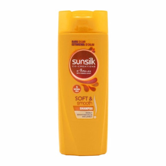 Sunsilk Shampoo Soft And Smooth Sd 170ml Shopee Indonesia