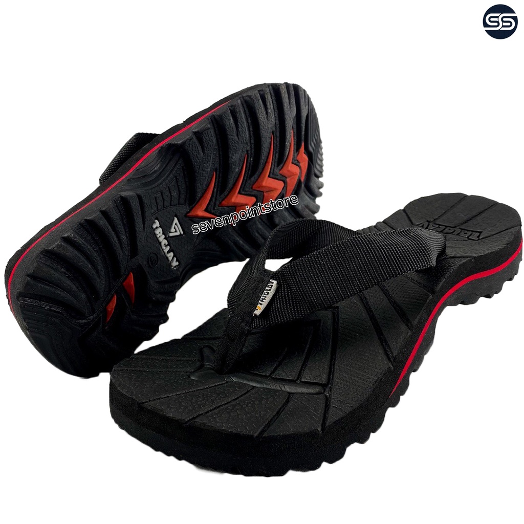 Sandal Gunung Pria Original Triglav Outdoor Hiking Cowok Sendal Jepit Dewasa Terbaru