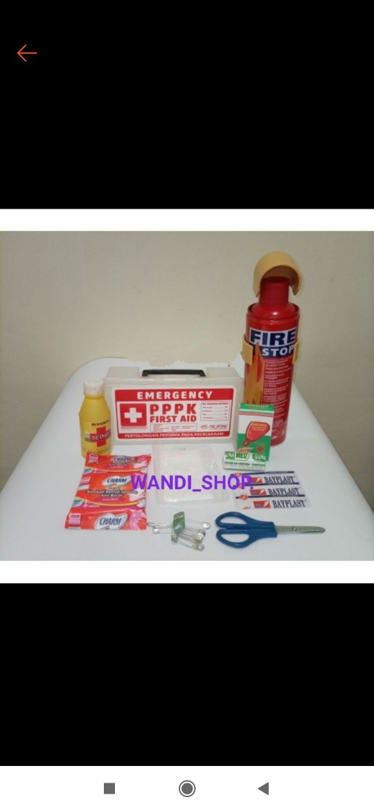 Fire Stop/racun Api/pemadam Api & Kotak P3k Mobil