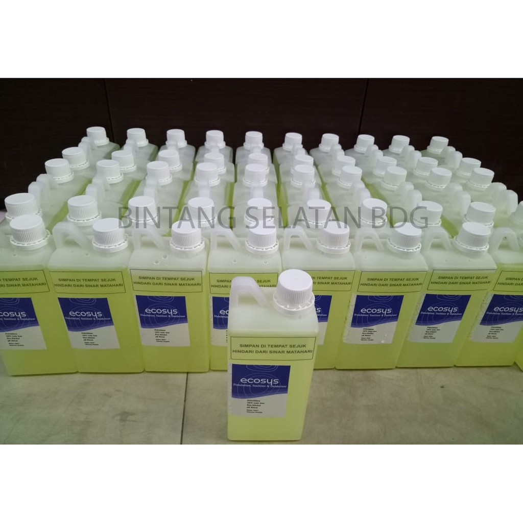 ECOSYS SANITIZER DEODORIZER DISINFECTANT PENGHILANG BAU VIRUS 1000ml