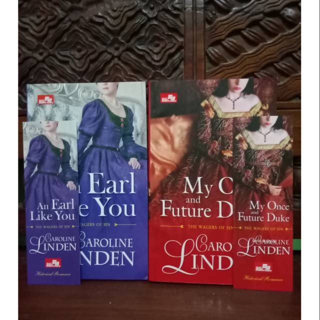 Set Novel Hisrom Caroline Linden