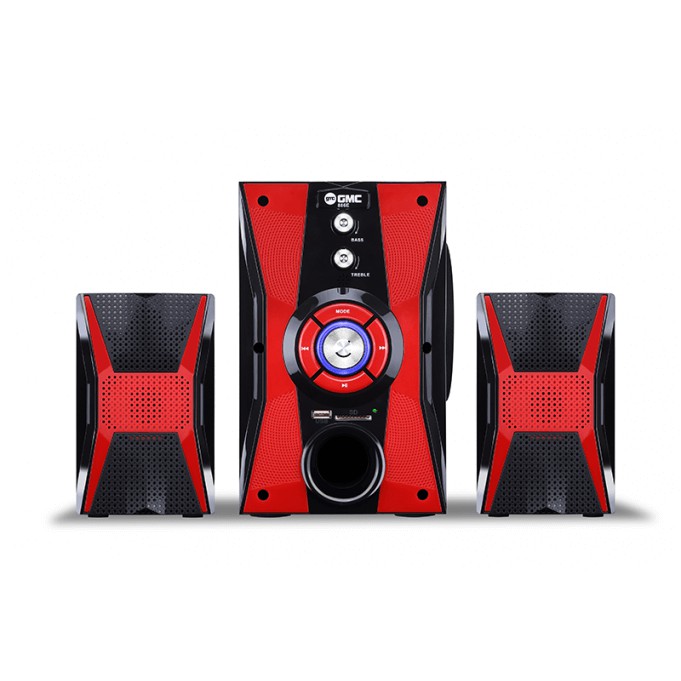 GMC 886E Bluetooth Multimedia Speaker 2.1 Channel - Pengeras Suara 60W RMS - Active Subwoofer