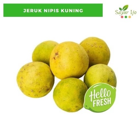 

Jeruk Nipis Kuning 480 - 500 Gram Fresh Limo Lime Sayur Hijau Buah Segar