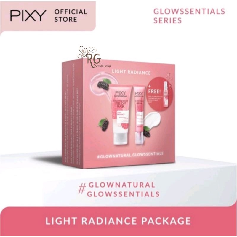PIXY PAKET Glowssentials Light Radiance