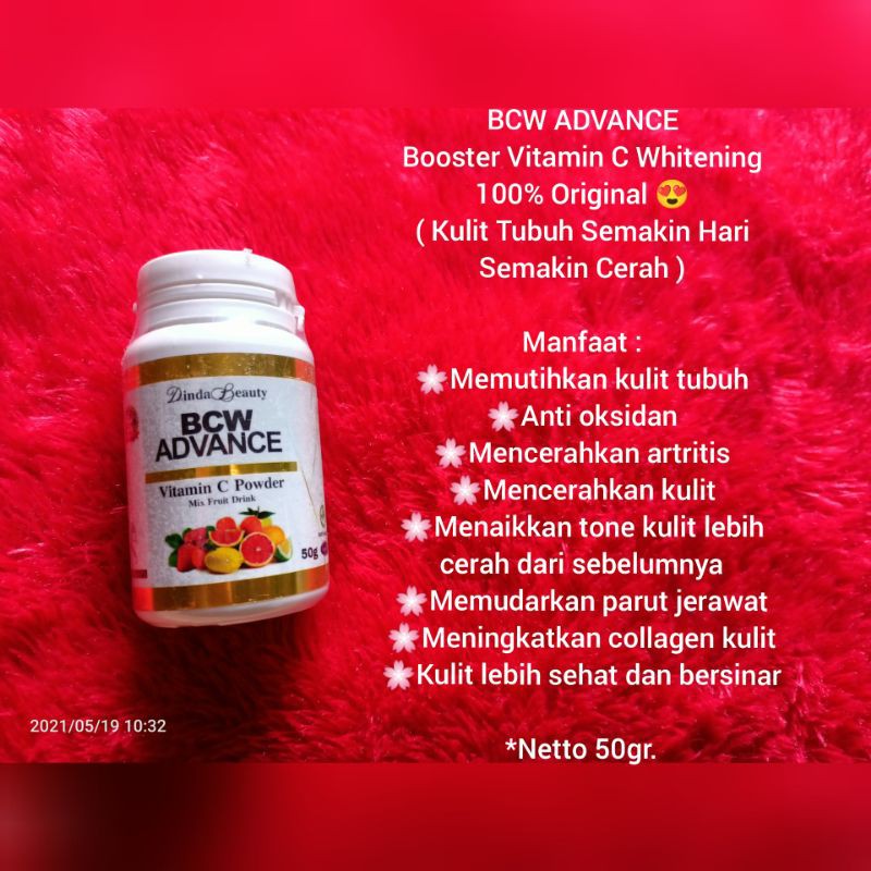 Bcw advance booster vitamin c