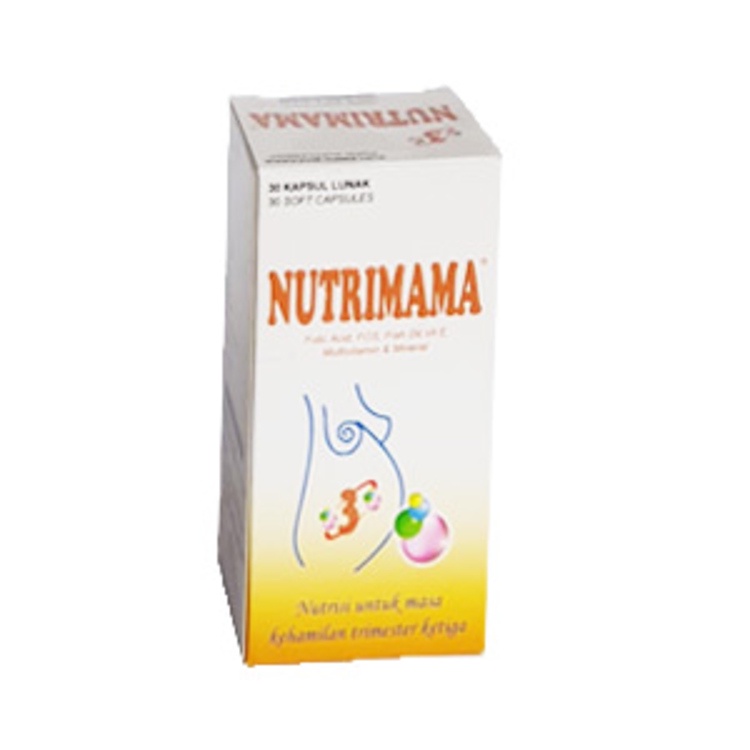 Nutrimama 3 / Trimester 3 / Vitamin Ibu Hamil / Nutrisi Ibu Hamil