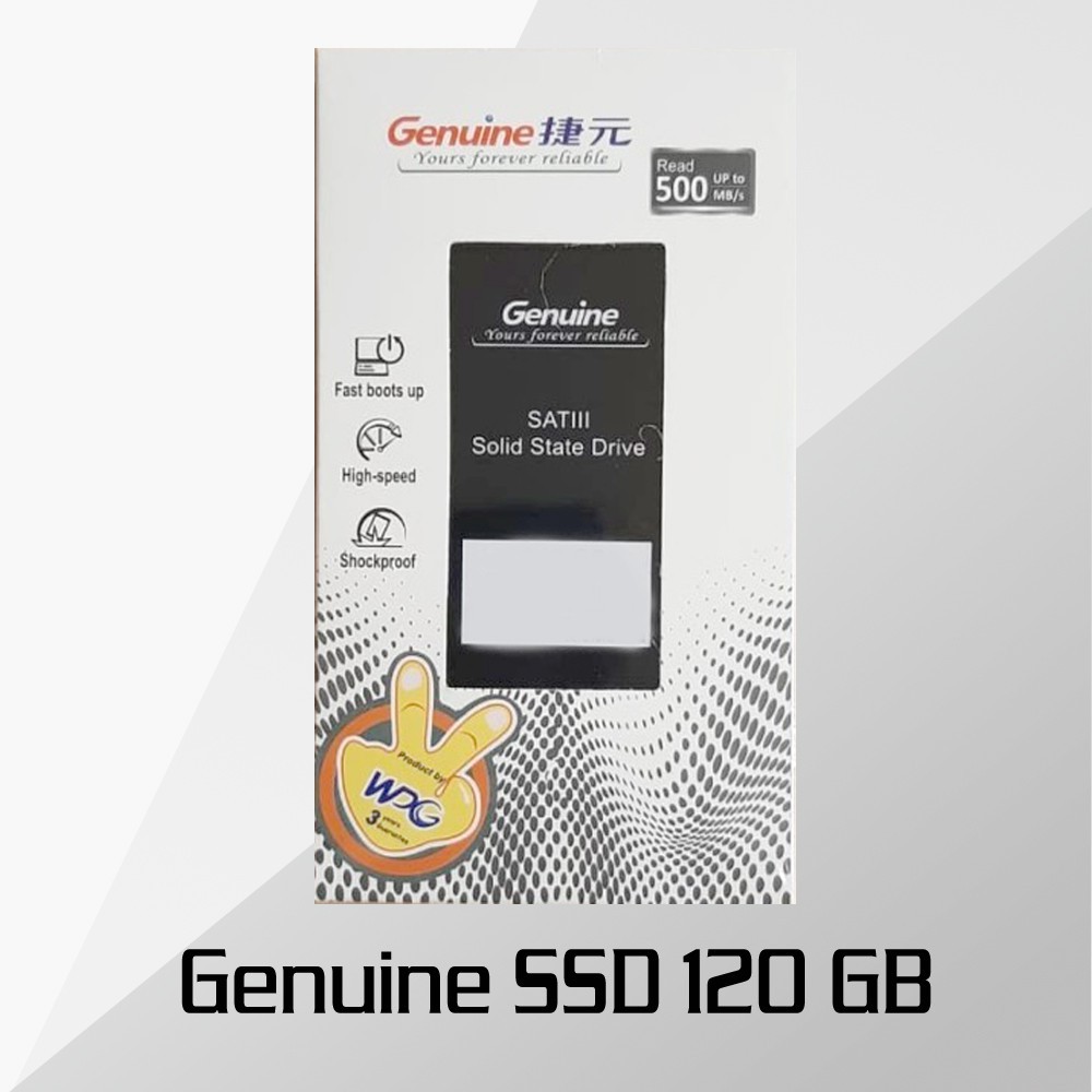 SSD Genuine 120GB 3D Nand SATA III 2.5