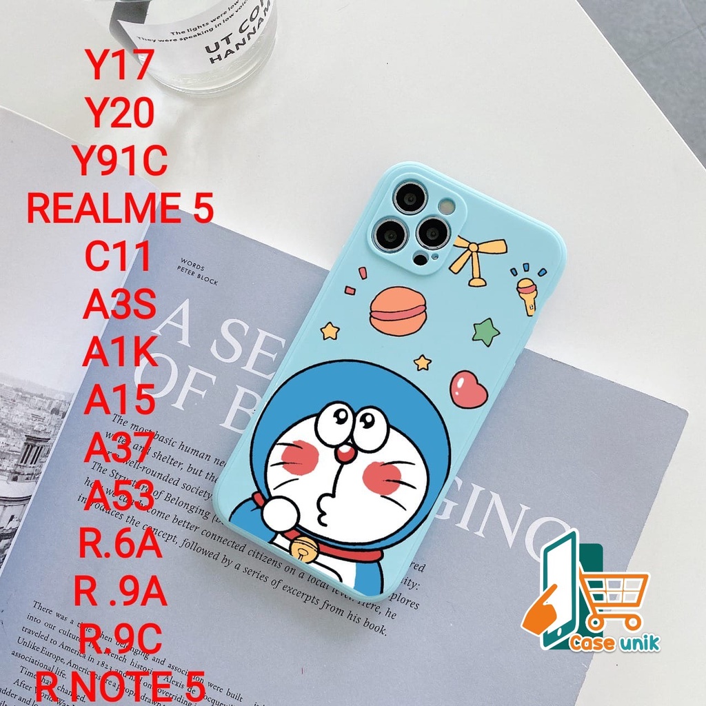 SS007 case DORAEMON vivo Y53 Y71 y71i Y81 y81c Y83 V5 y65 y69 v5s V5 lite Y91 Y91c y1s y93 y95 CS2252