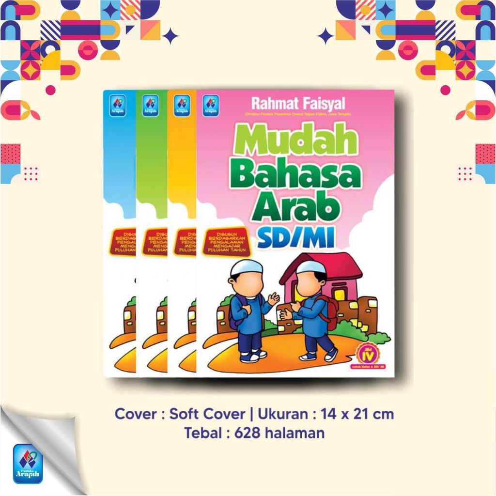 Buku Paket Mudah Bahasa Arab Untuk SD/MI - Pustaka Arafah