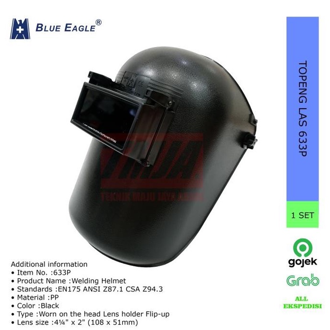 BLUE EAGLE Topeng Las / Kedok Las 633P