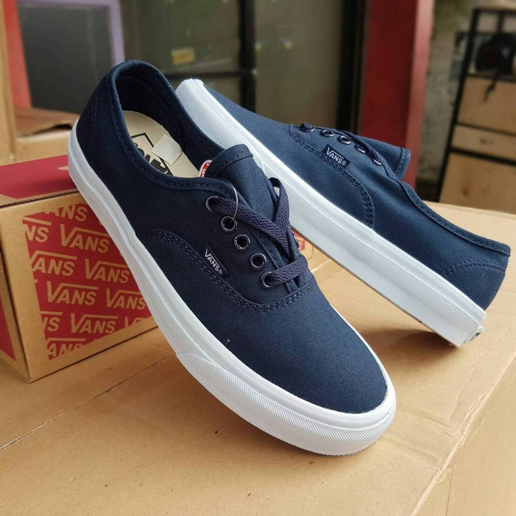 vans authentic mono navy