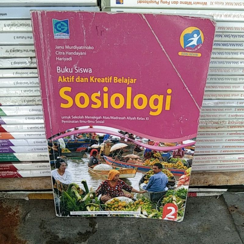 buku siswa sosiologi untuk SMA kelas 11 penerbit grafindo