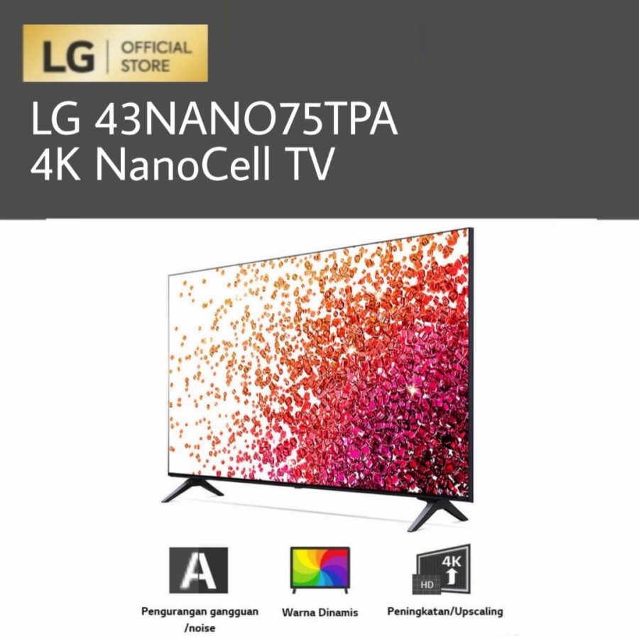 LG 43NANO75TPA 4K NanoCell TV