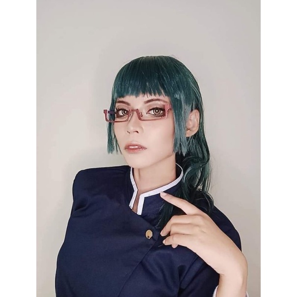 Rental Maki Zenin Jujutsu Kaisen Fullset Cosplay Sewa Kostum