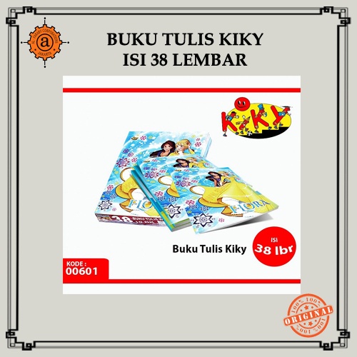 

Buku Tulis Kiky Isi 38 Lembar