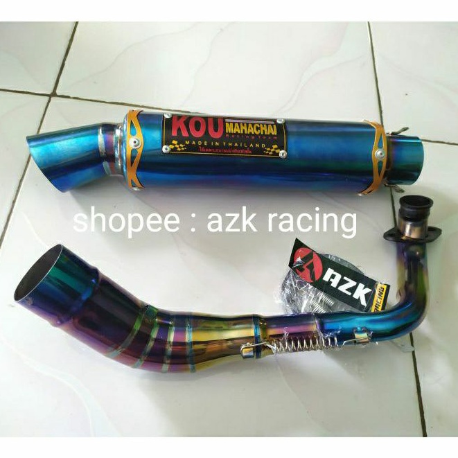 Knalpot KOU Honda BeAT Twotone