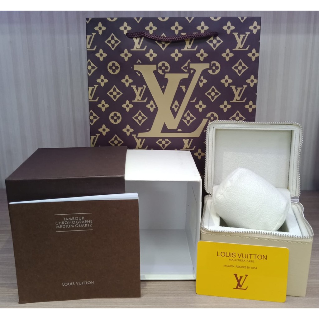 Box Kotak Jam tangan Original Louis Vuitton LV Elegan