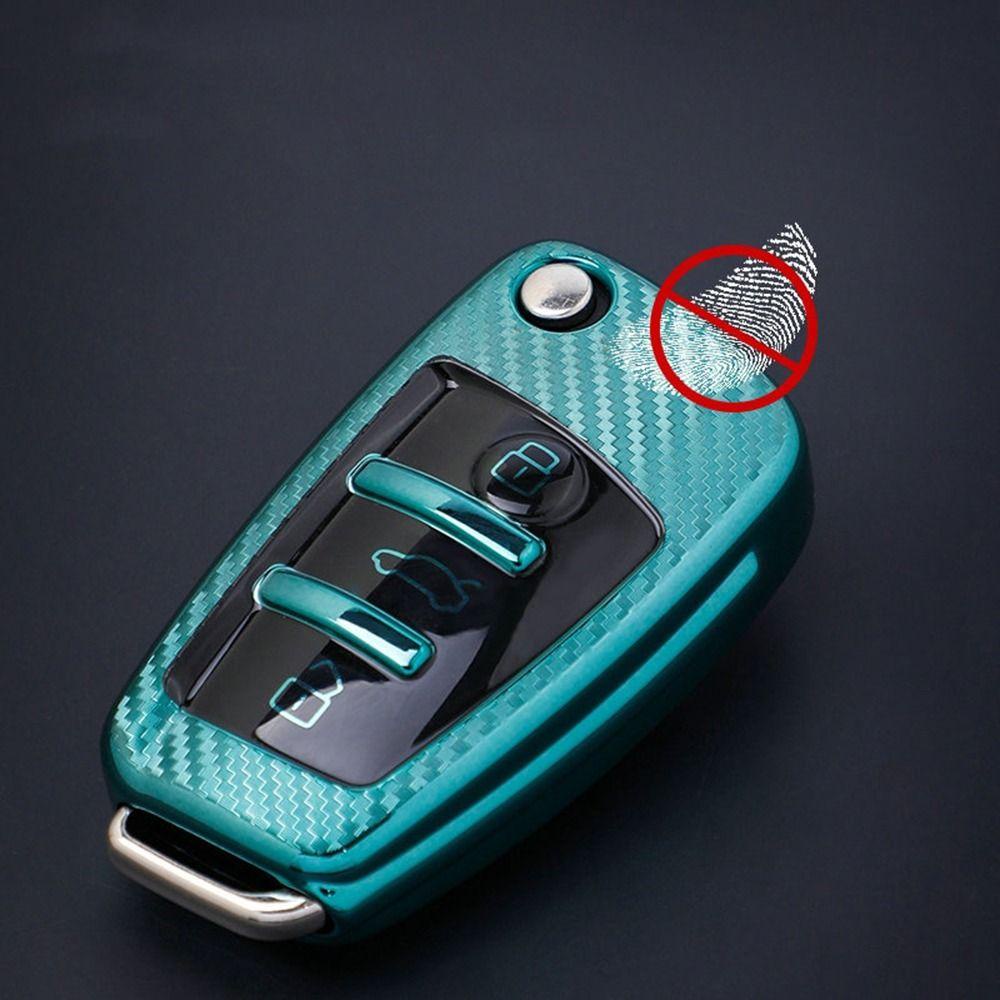 Top Remote Key Case Soft TPU Aksesoris Mobil Skin Key Fob Cover