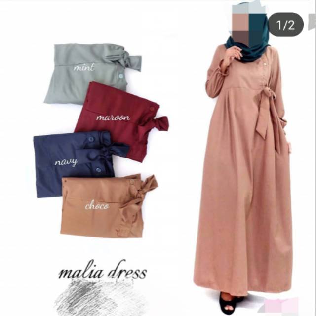 Malia dress/moscrepe HQ