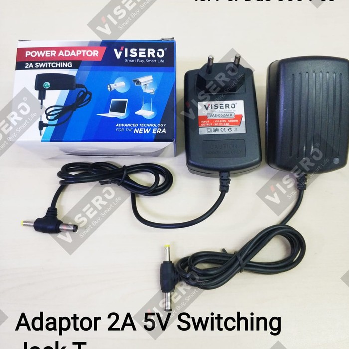 Adaptor 2A 5V Switching Jack T Visero