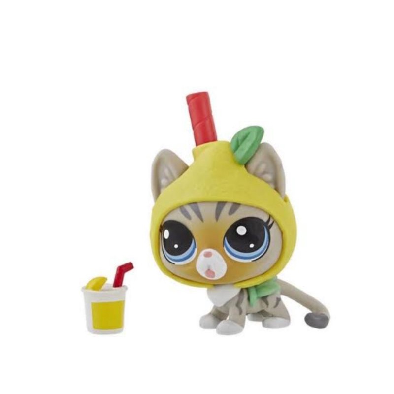 Littlest Pet Shop Thirsty Cat LPS