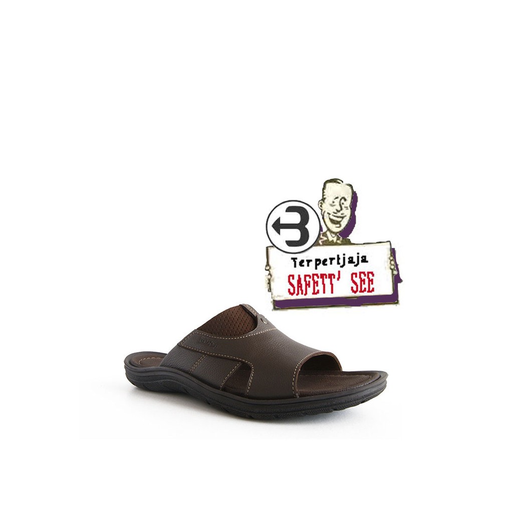 Sandal Kulit Borsa - Kare