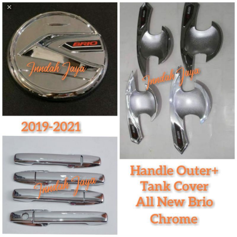 Handle Outer Tank Cover All New Brio Chrome / Handle Outer Mugen Brio