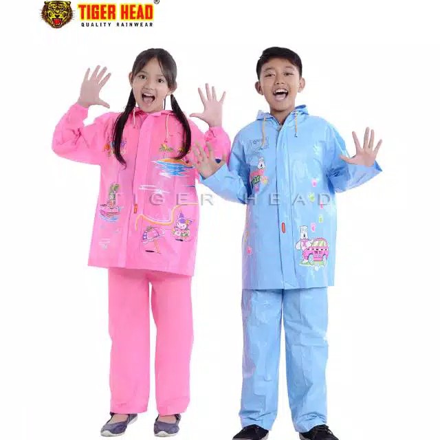 Jas Hujan Anak Remaja Tiger Head 68332 Jas Hujan Anak Termurah Jas Hujan Anak Murah Jas Hujan Anak Setelan Termurah Jas Hujan Anak SD Termurah jas Hujan Murah Meriah Jas Hujan Anak Sekolah termurah