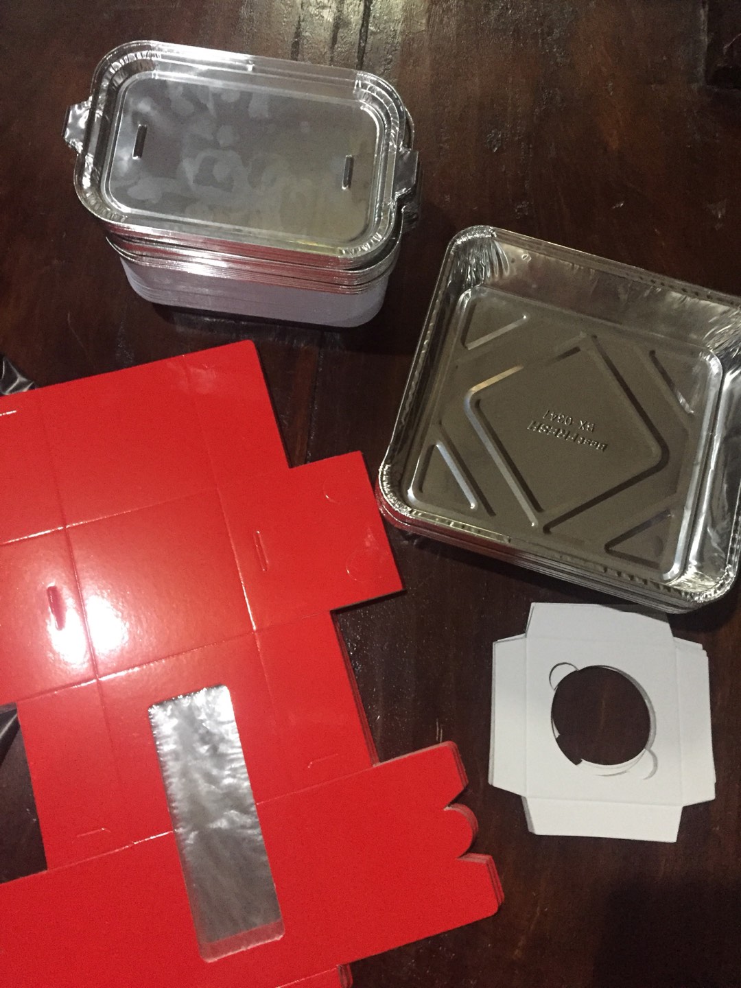 Tempat Makan Aluminium Foil Pesawat Ax350 + Tutup Per 10