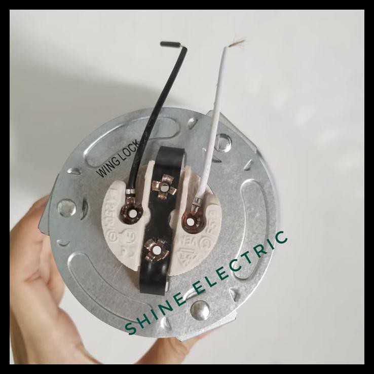 J0AW KAP FITTING DOWNLIGHT 4 INCH 4" INCHI INCI WHITE PUTIH RUMAH LAMPU OO6I