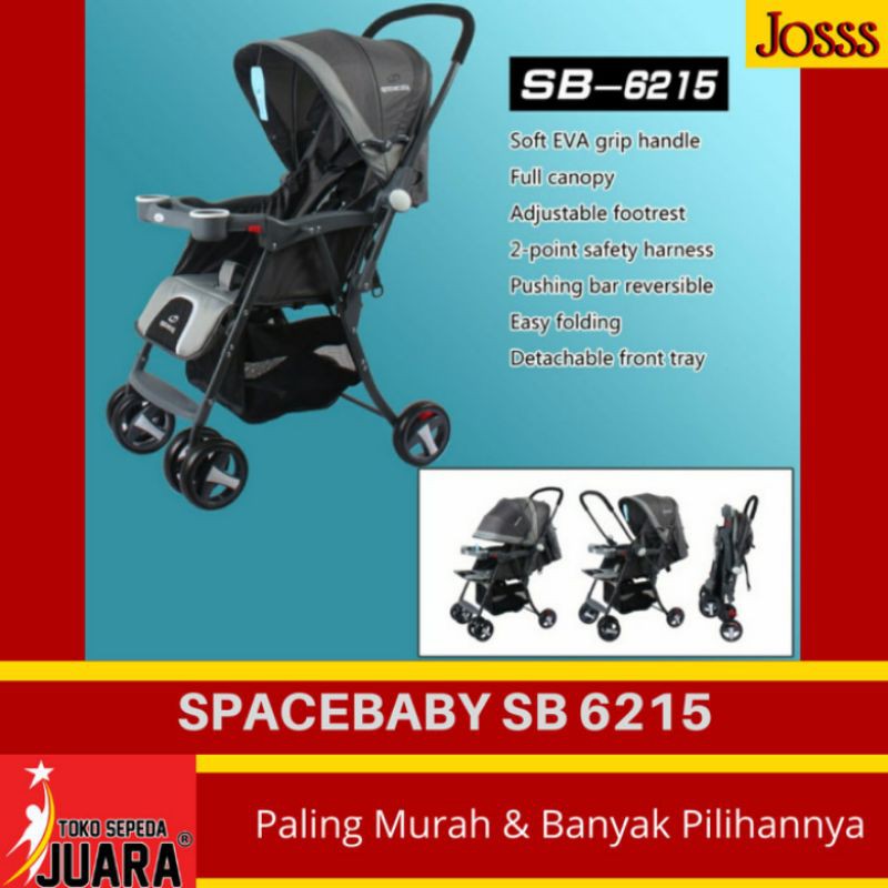 STROLLER SPACE BABY SB-6215 KERETA BAYI