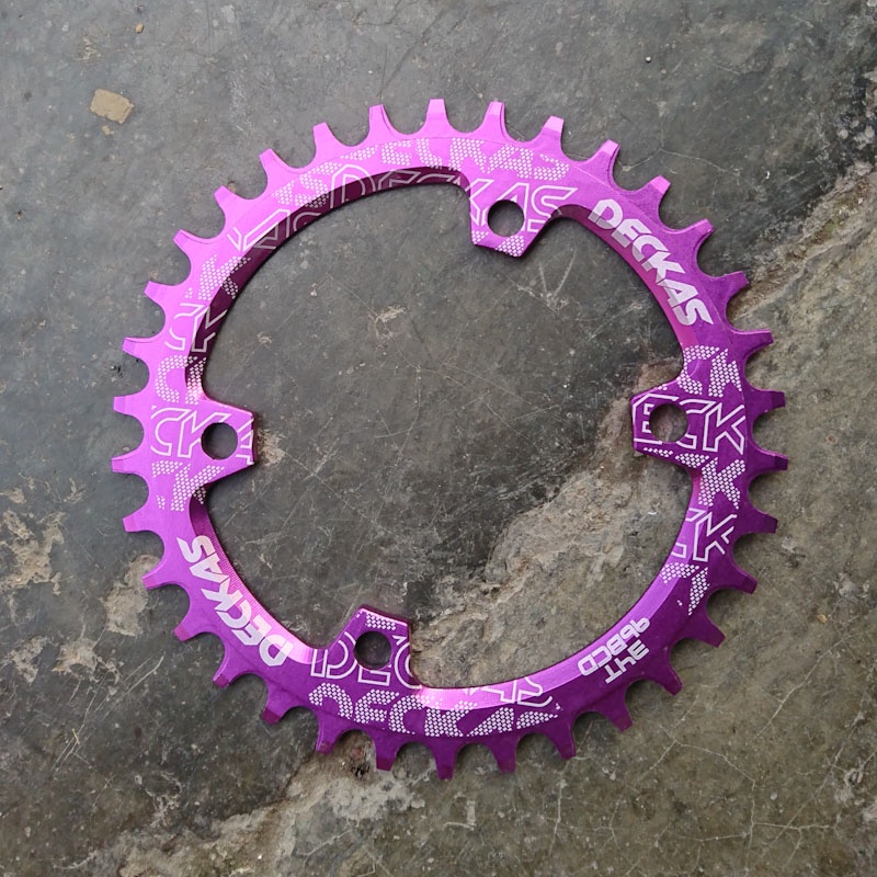 Chainring Deckas Round 96 BCD Narrow Wide 34T M7000 M8000 M9000