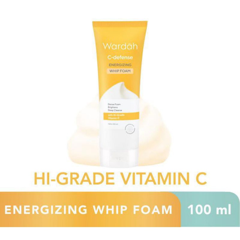 WARDAH C-DEFENSE ENERGIZING WHIP FOAM 100ML