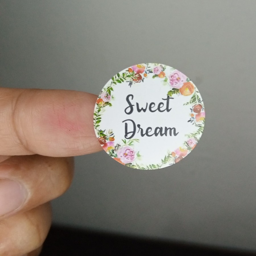 

MAOSTORE STIKER SWEET DREAM WHITE FLOWER STIKER BUNGA PUTIH SRW12