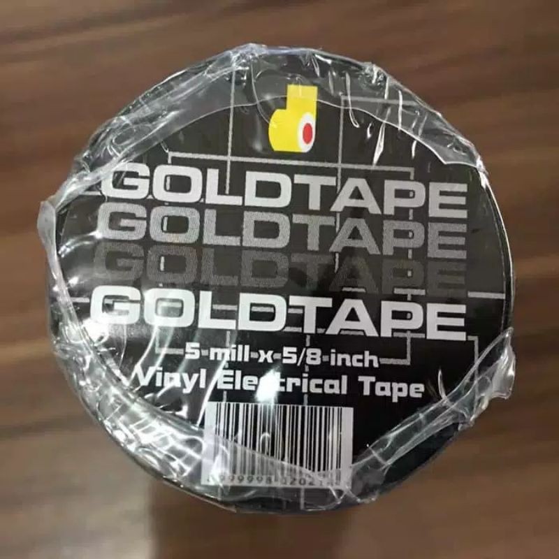 

Solatif Isolasi listrik Goldtape Vinyl Electrical Tape per 10 pcs