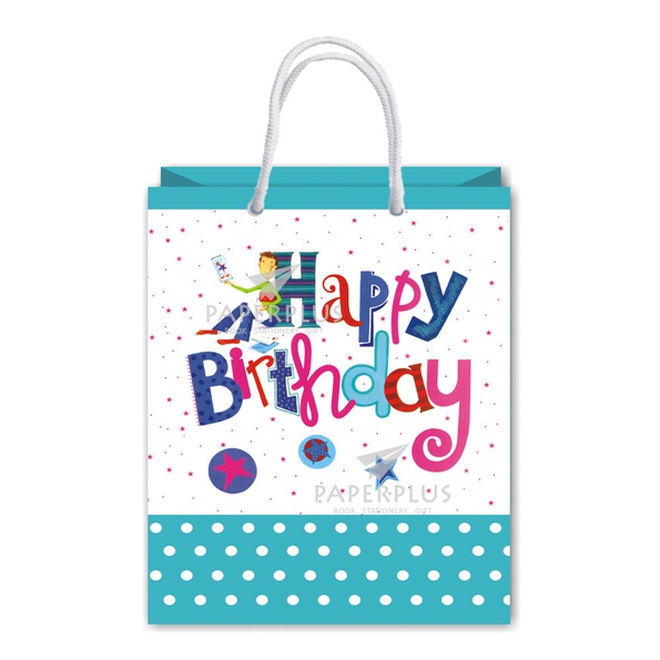 

NEW Paper Bag Metro Happy Birthday Bintang