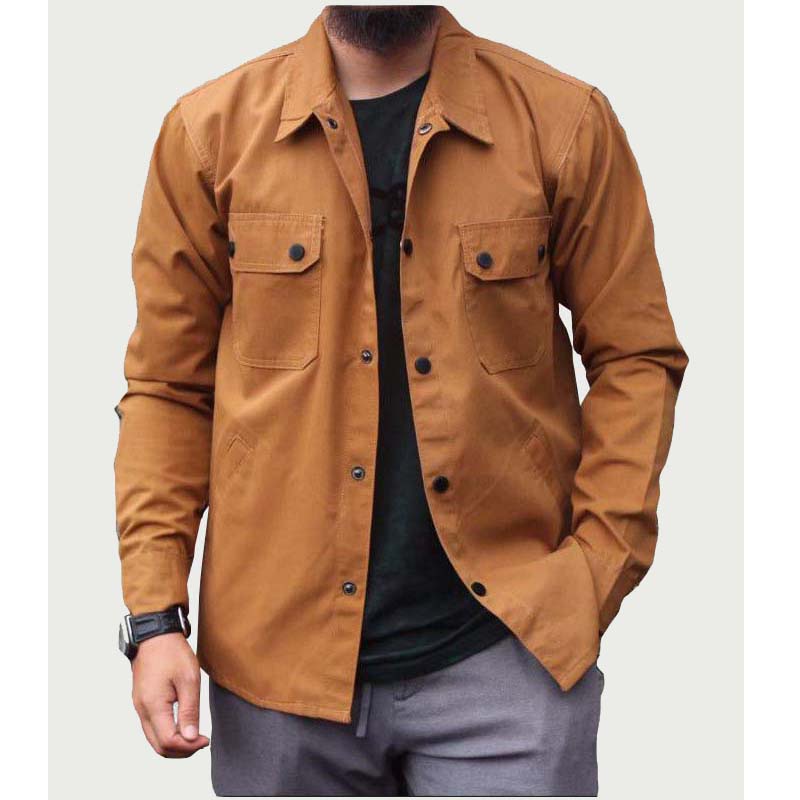 JAKET PARKA PRIA SEMI PARKA KANVAS TRUCKER PREMIUM FIELD ORIGINAL SEMI PARKA