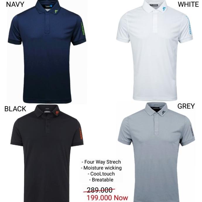 POLO SHIRT GOLF TITLEIST J.LINDEBERG KAOS GOLF PRIA IMPOR