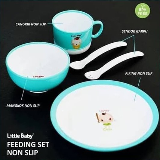 Little Baby Feeding Set PREMIUM NON SLIP