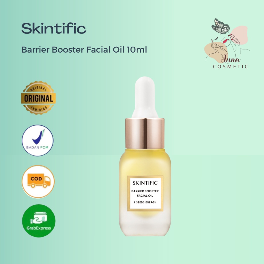 SKINTIFIC Barrier Booster Facial Oil 10ml 9 Seeds Energy Skincare Oil