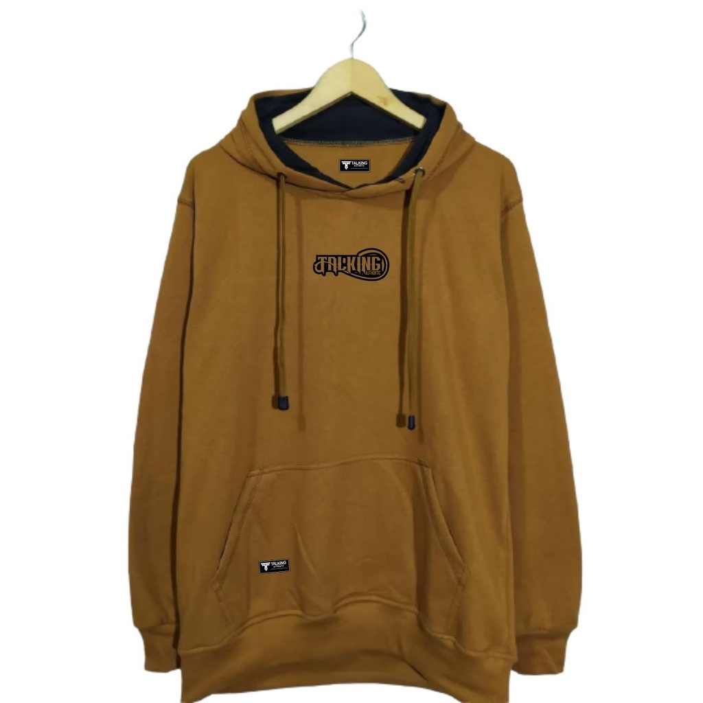 Jaket Hode Suiter Pria Aesthetic Warna Mustard Brand Local  Bandung Ful Warna List Talk Bahan Katun Flecee Tebal Nyaman