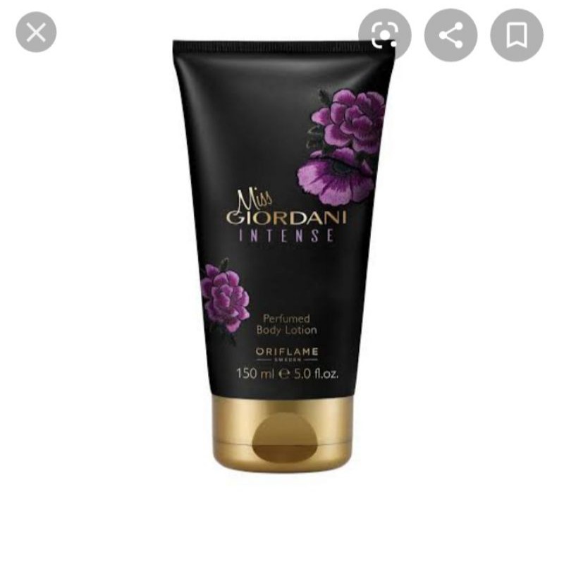 Miss giordani intense body lotion