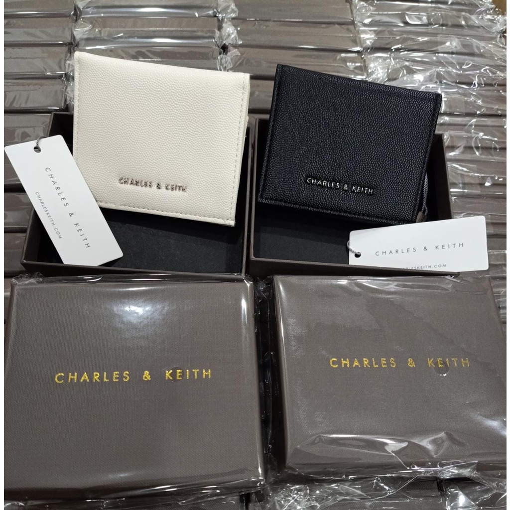 [TANG&amp;YENNY] DOMPET WANITA CNK PRINTED SHORT MINI WALLET IMPORT WITH FREE BOX # 23852