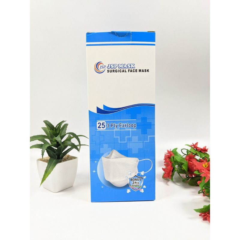 25PCS MASKER KOREA MODEL EVO KF94 KPOP MERK JSP MASK WARNA PUTIH HITAM HIJAU DEWASA 3PLY EARLOOP