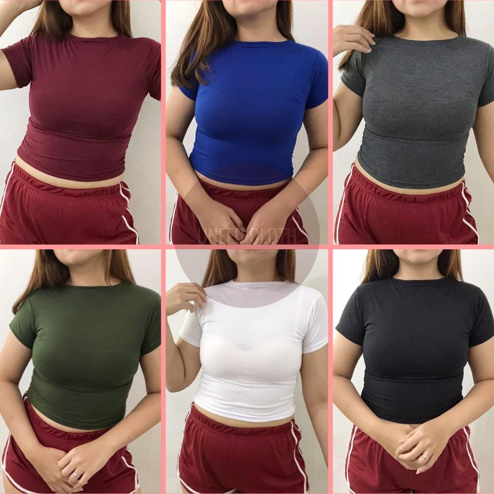 Uneed Cloth / Crop Top Jumbo / Baju Crop / Kaos Wanita / Kaos Crop / Krop Top Big / Kaos Crop / Anna