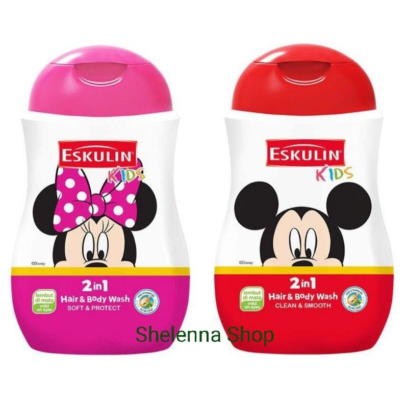 Eskulin Kids 2 in 1 Hair &amp; Body Wash 280 ml