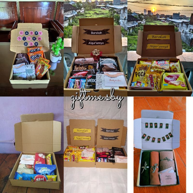 

giftbox snack/hampers